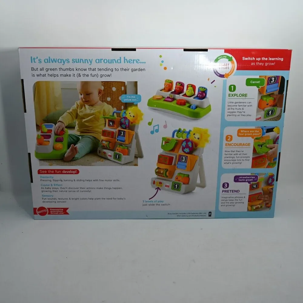 Fisher Price Grow the Fun Garden Gift Set Baby Learning Toy New Sealed